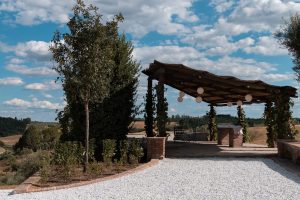 Villa Petriolo outdoor space