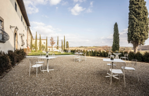 Villa Petriolo dinner