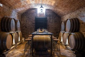 Villa Petriolo Cellar