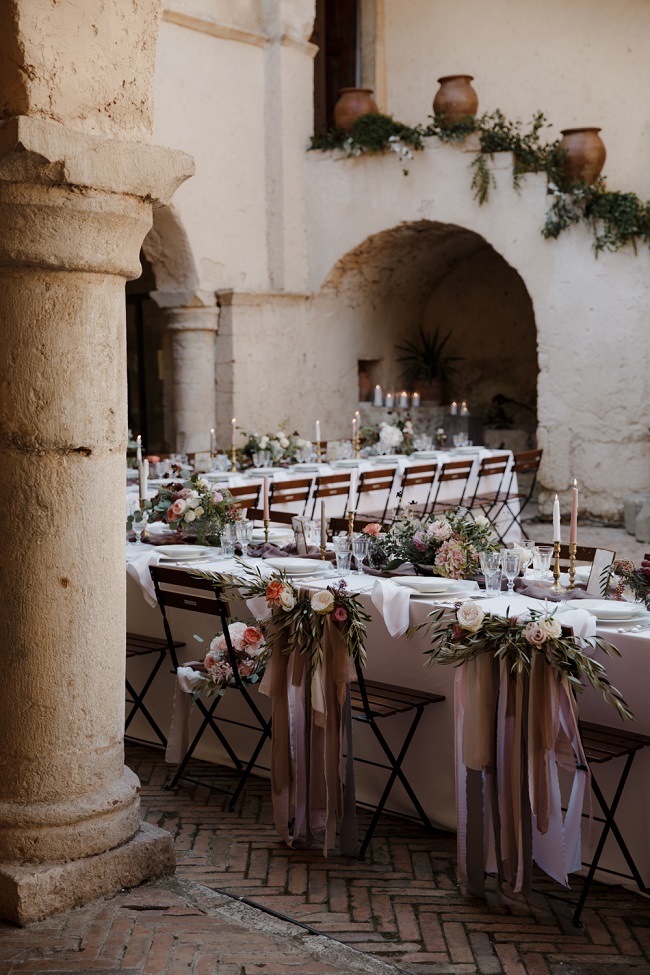 Gorgeous slatted chairs for San Pietro Abbazzia in Vale