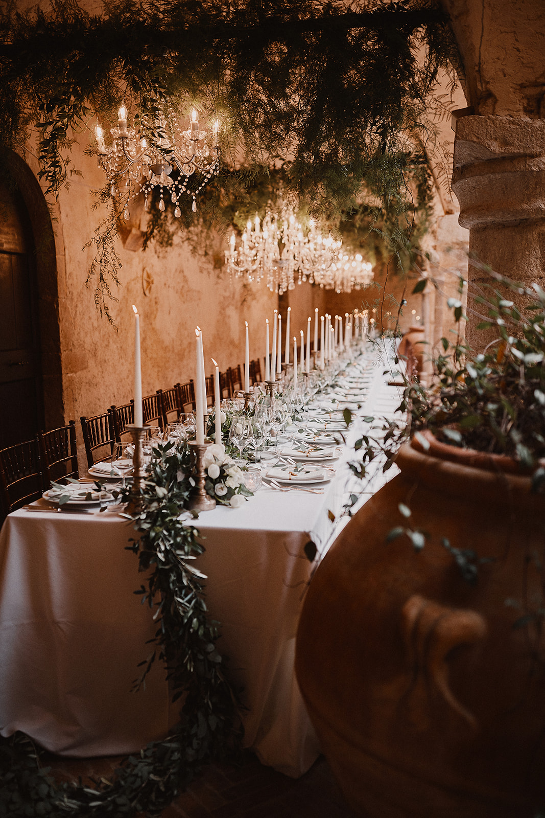 Tablescape Wedding Umbria Italy