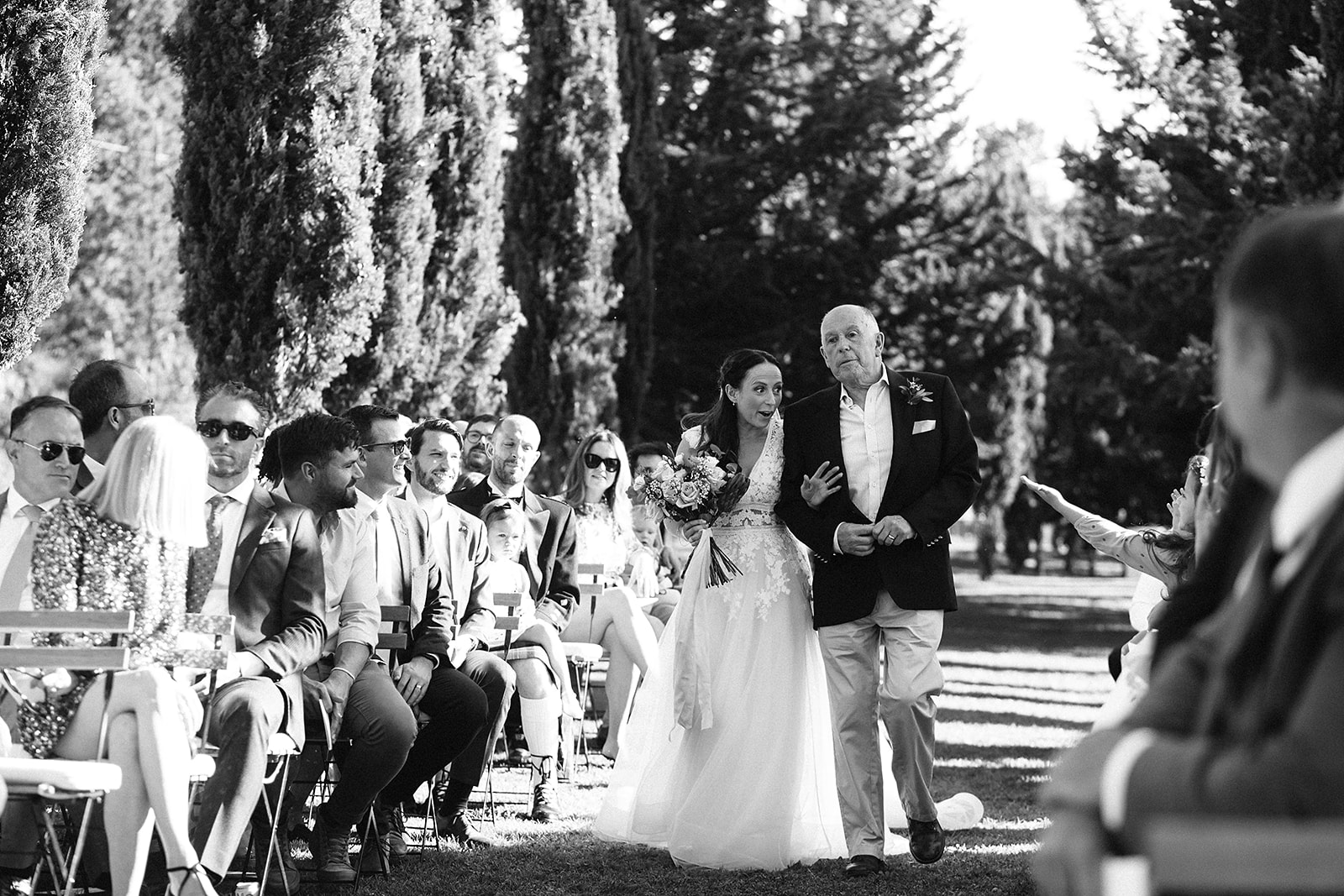 Groom in old church