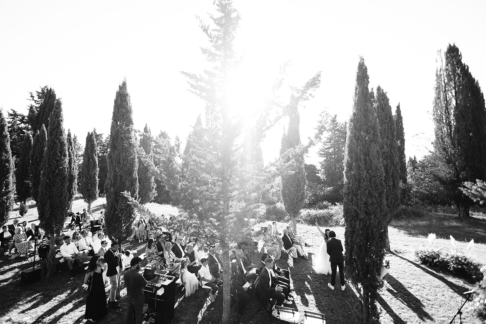 Beautiful church wedding, Umbria