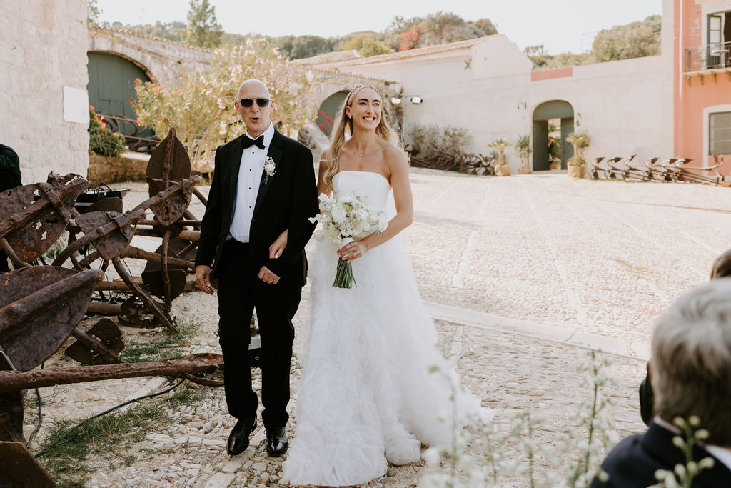 Couple first dance